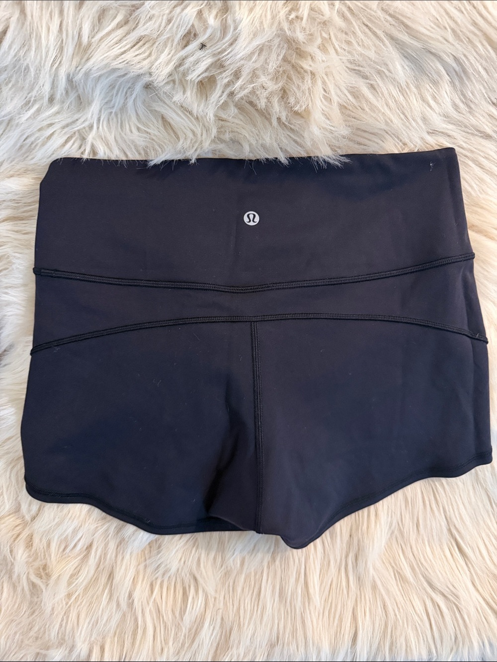 lululemon athletica Black Women’s High-Rise Athletic Shorts